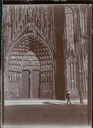 France, Strasbourg, Portail de la Cathédrale
