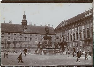 Autriche, Vienne, Hofburg, Statue de François II, 1901