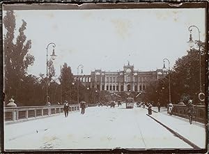 Allemagne, Munich, Le Tramway, 1901