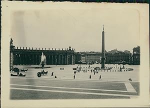 Italia, Roma. Piazza di San Pietro, 1908