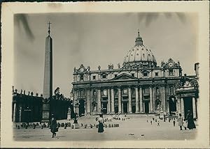 Italia, Roma. Basilica di San Pietro, 1908