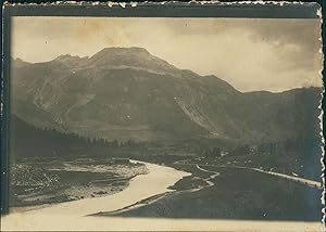 Suisse, Vallée de l'Inn, 1908