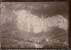Suisse, Cascade de Lauterbrunnen, cca. 1905
