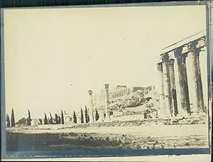 Grèce, Athènes. L'Acropole, cca. 1910