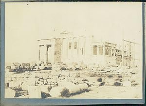 Grèce, Athènes. Les Cariatides, cca. 1910