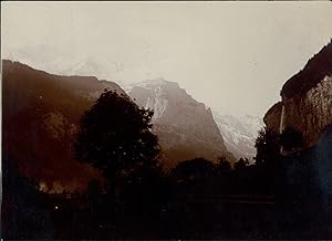 Suisse, Staubbach et Jungfrau, 1904