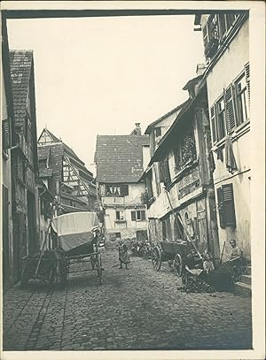 France, Alsace. Ville à identifier