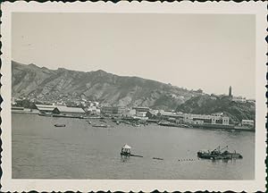 Yemen, Aden. Vue générale, 1949