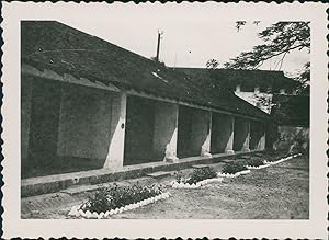 Indochine, Saigon. Les chambres de sous-officiers, 1949