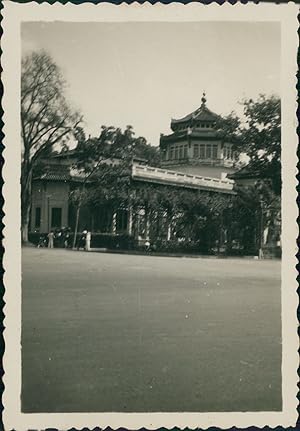 Indochine, Saigon. Musée Blanchard de la Brosse au Jardin Botanique, 1950