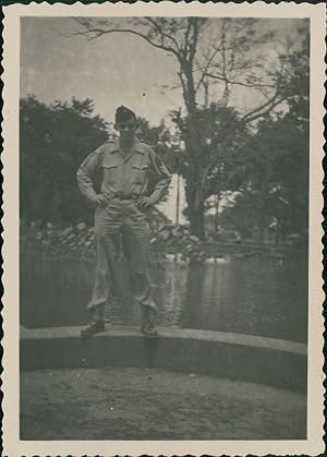 Indochine, Saigon. Jardin botanique, 1951