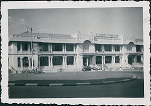Ceylan, Colombo. La Gare, 1952