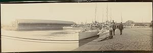 Kodak Panorama. France, Torpilleurs au Havre, 1902