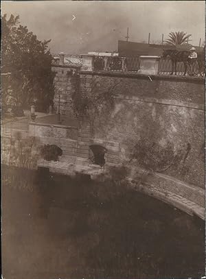 Italie. Syracuse. Fontaine d'Aréthuse, 1904