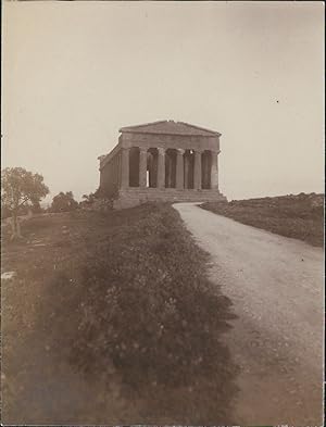 Italie, Girgenti. Les temples, 1904