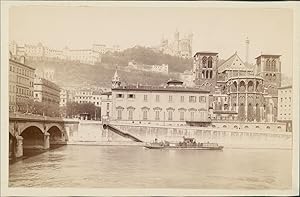 France, Lyon. La Fourvière, ca. 1880