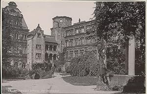 Deutschland, Heidelberger Schloss. Der Schlosshof