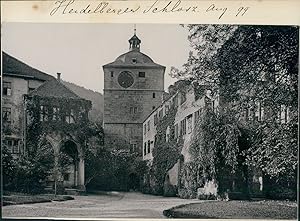 Deutschland, Heidelberger Schloss. Aug 1899