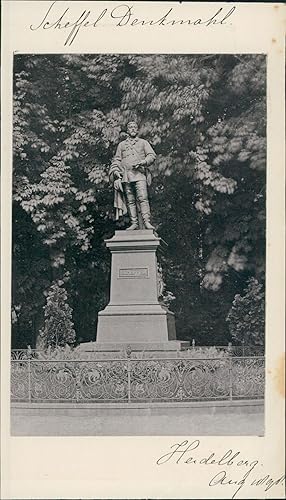 Deutschland, Heidelberg. Scheffel Denkmal