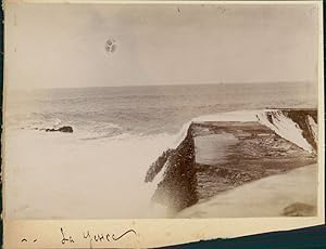 France, Biarritz. La Jetée, ca. 1900