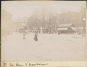 Bordeaux, La Place d'Aquitaine, ca. 1900