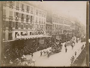 Paris, Défilé pour le Carnaval de Paris, 1898