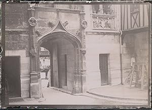 Seine Maritime, Rouen. Hôtel de Bourgtheroulde, 1898