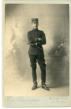 Paul Gourraud militaire, 1910