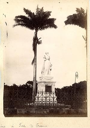 Martinique, Fort-de-France, Statue de l'impératrice Joséphine