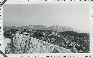 Marseille, vue prise de Notre-Dame de la Garde