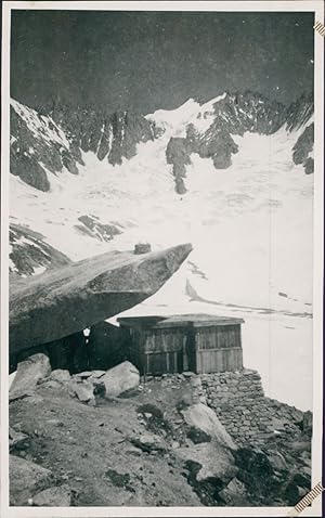 Vallée de Chamonix, Mont-Blanc, refuge du couvercle