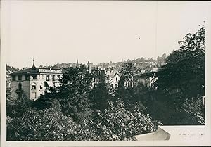 Suisse, Lausanne, Carlton hôtel