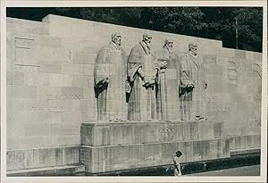 Suisse, Genève, Monument de la Réforme