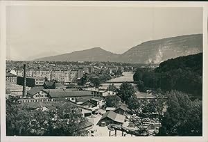 Suisse, vue de Genève