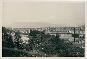 Suisse, vue de Genève