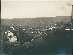 Grasse, vue prise de la route de Digne