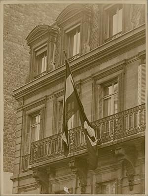 Paris, Consulat d'Autriche, 1938