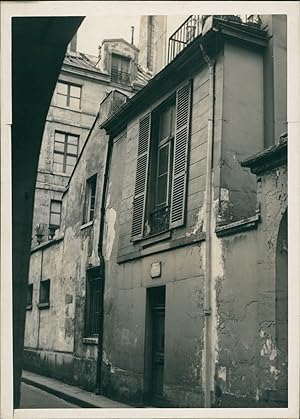 Seller image for Paris, 15, rue Visconti, l'imprimerie de Balzac for sale by photovintagefrance