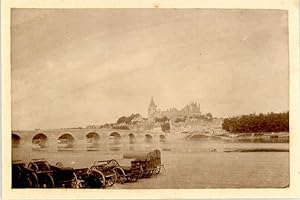 France, Saumur, Vue générale