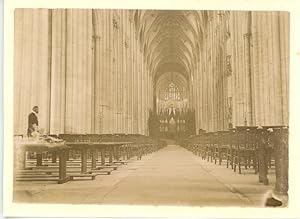UK, Interior of Winchester Cathedral
