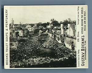 China, Destroyed town near Peking