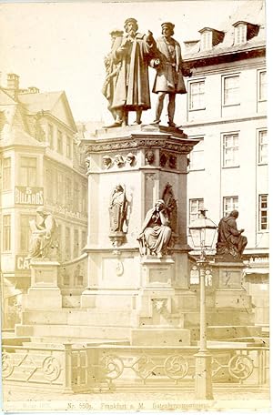 C. Hertel, Frankfurt a. M., Gutenbergs Monument
