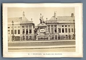 Belgique, Bruxelles, La Place des Martyrs