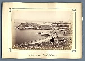 France, Marseille, Bains de mer des Catalans