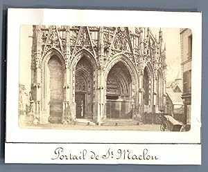 France, Rouen, Portail de l'Eglise Saint-Maclou