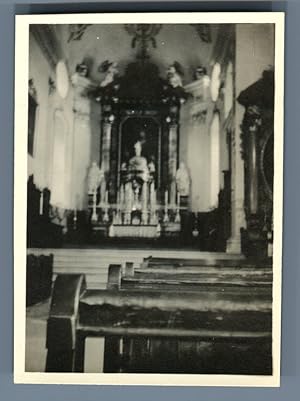 Suisse, Fluelen, Intérieur de l'Eglise