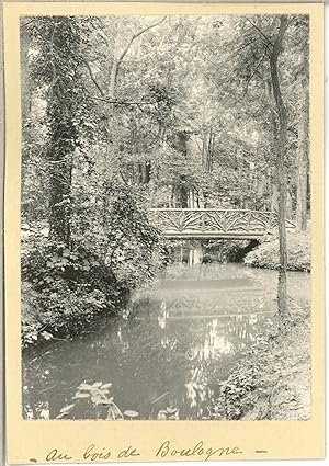 France, Au Bois de Boulogne