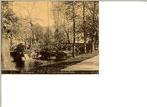 Charles Chambon, France, Bordeaux, Le Pont Rustique du Jardin Public