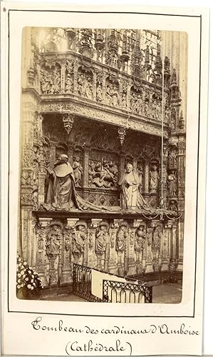 France, Rouen, Tombeau des Cardinaux d'Amboise (Cathédrale)