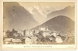 F. Charnaux, Suisse, Interlaken et la Jungfrau
